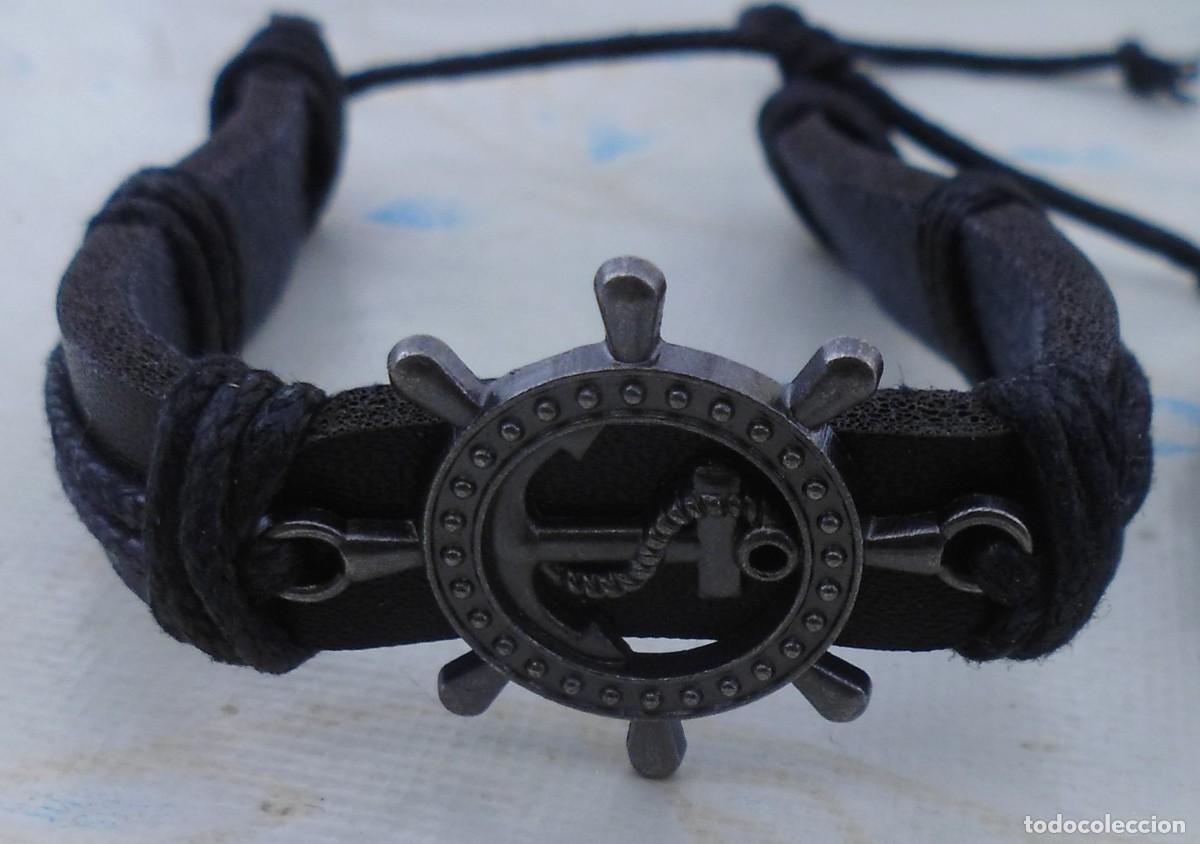 Vintage: Pulseras de cuero nuevas - Foto 5