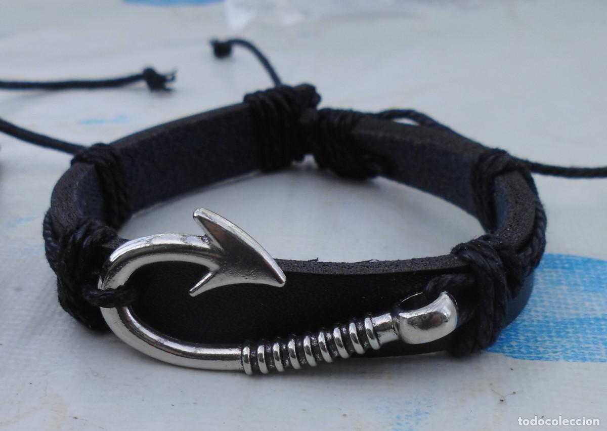 Vintage: Pulseras de cuero nuevas - Foto 6
