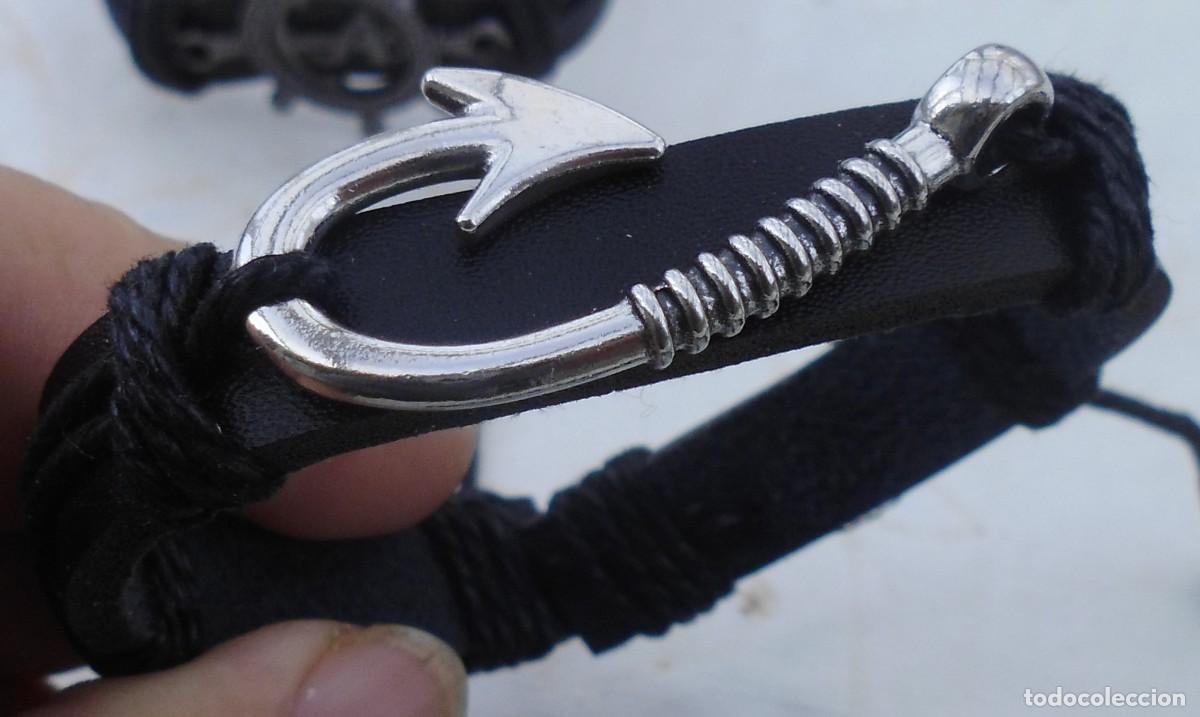 Vintage: Pulseras de cuero nuevas - Foto 7
