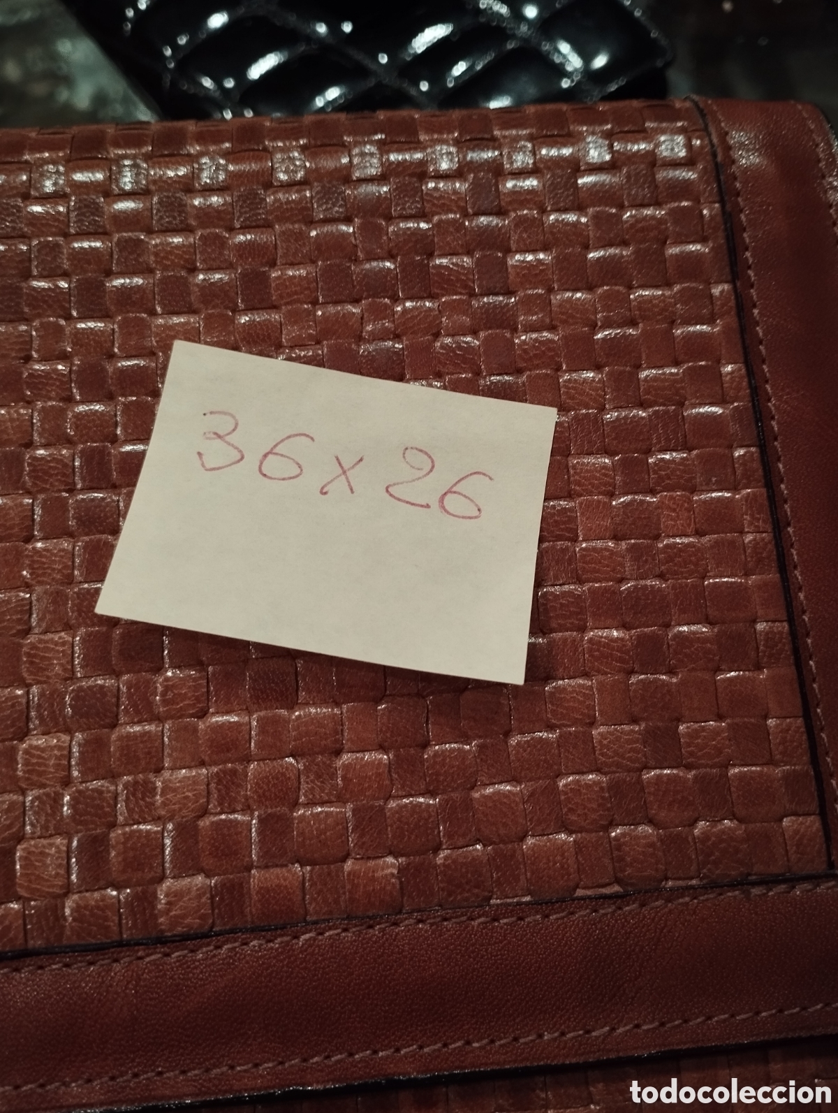 Vintage: Cartera de piel - Foto 2