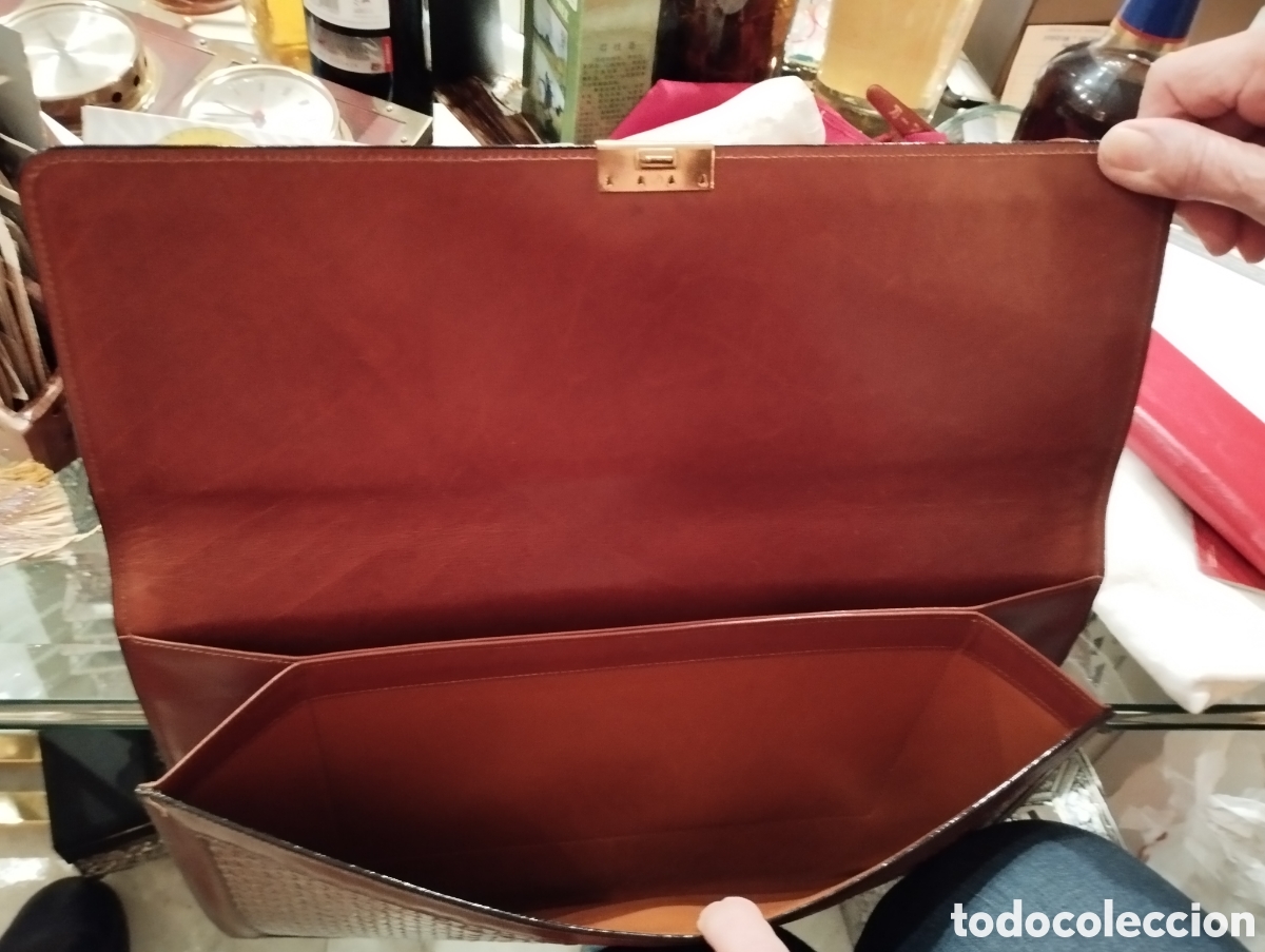 Vintage: Cartera de piel - Foto 3