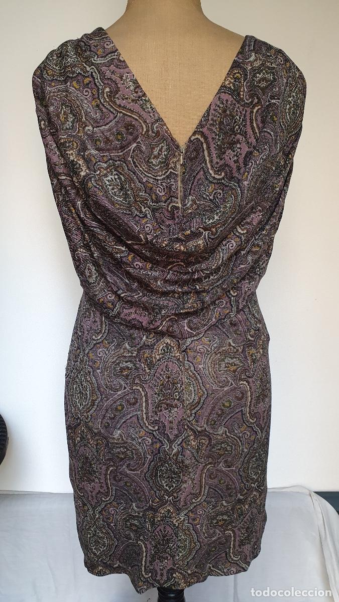 Vintage: Vestido tela cacharell - Foto 3