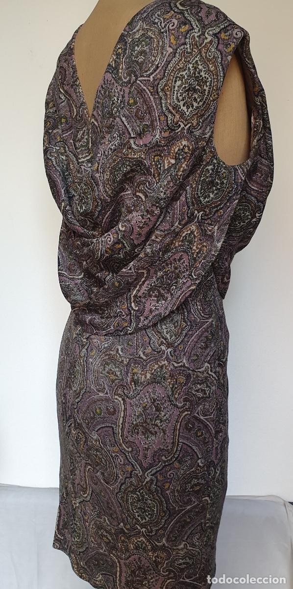 Vintage: Vestido tela cacharell - Foto 5