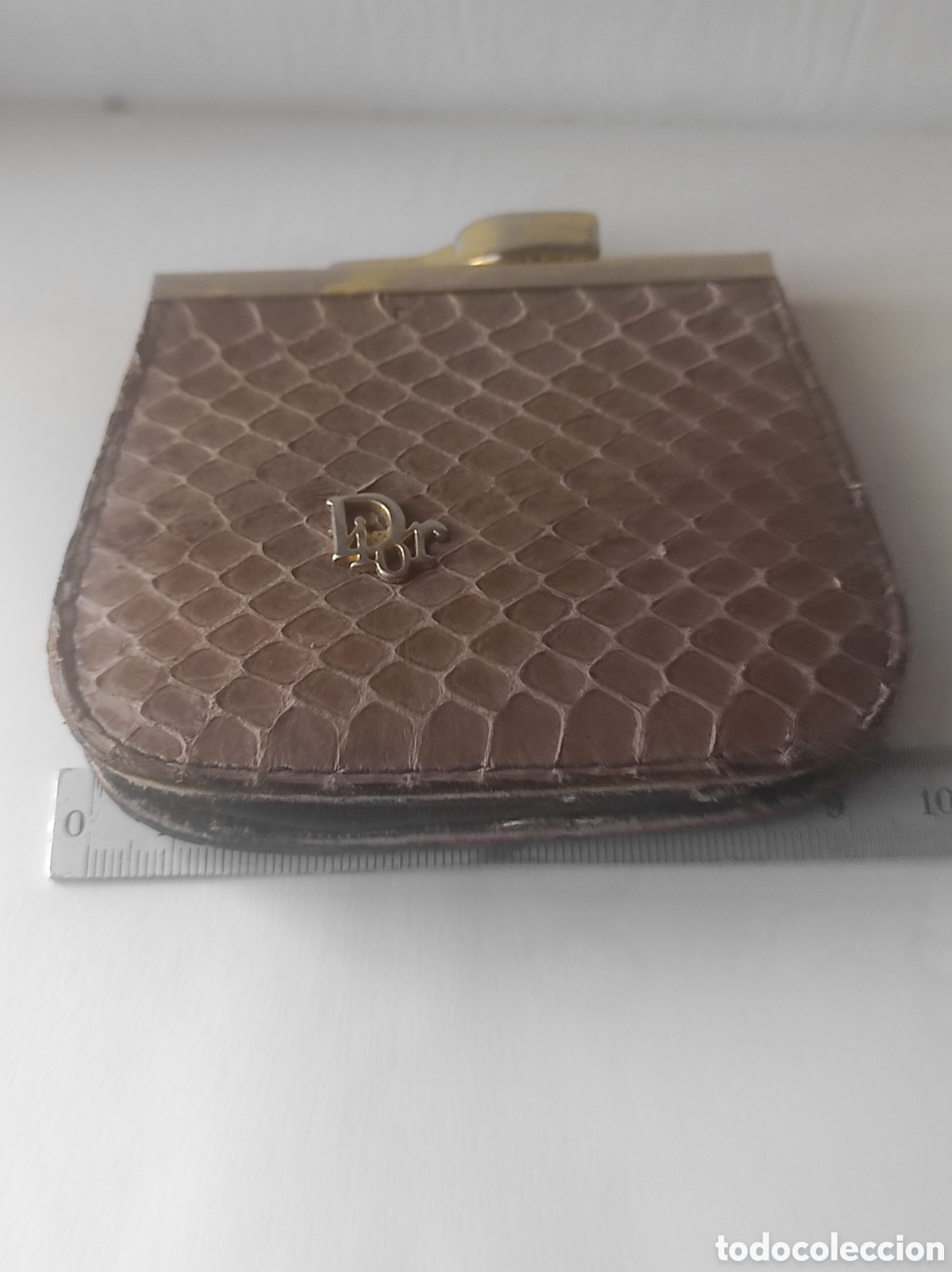 Vintage: Monedero cartera en piel DIOR - Foto 5