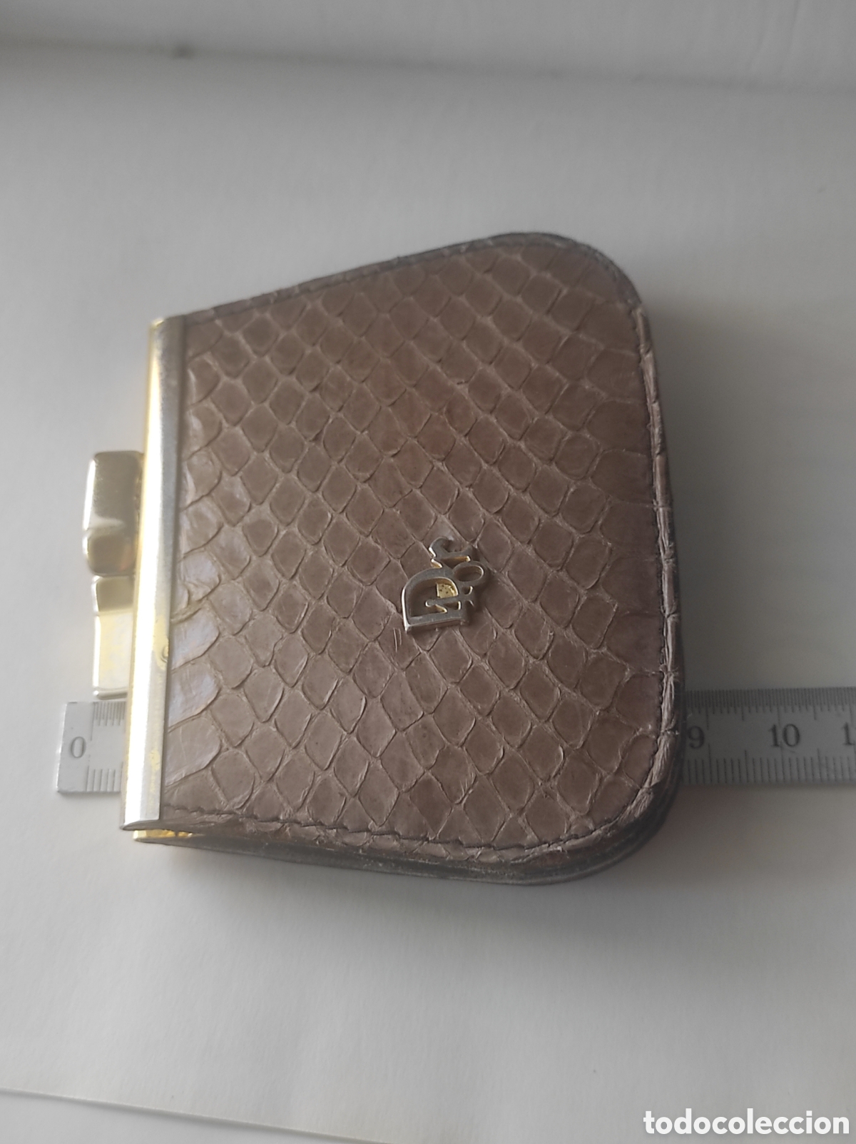 Vintage: Monedero cartera en piel DIOR - Foto 6