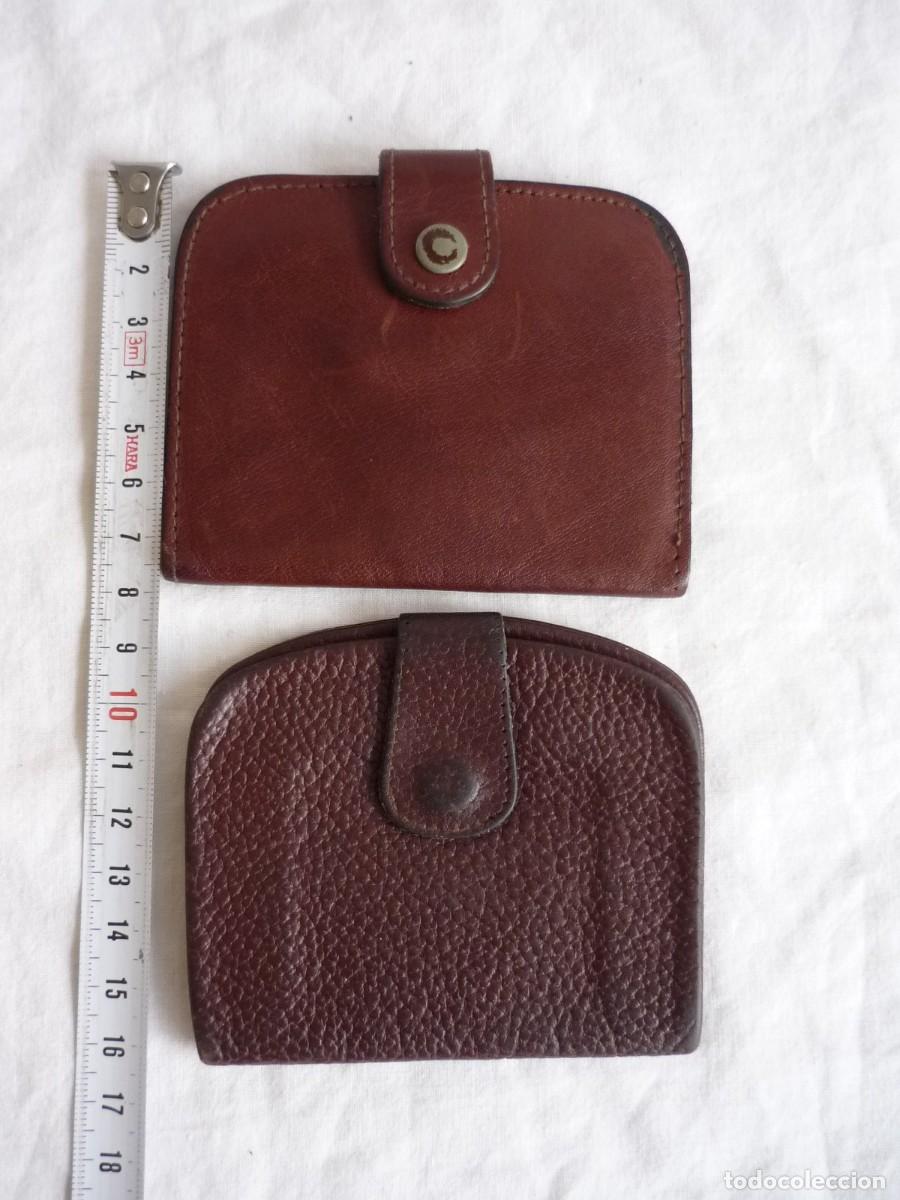 Vintage: 2 monederos de piel - Foto 2
