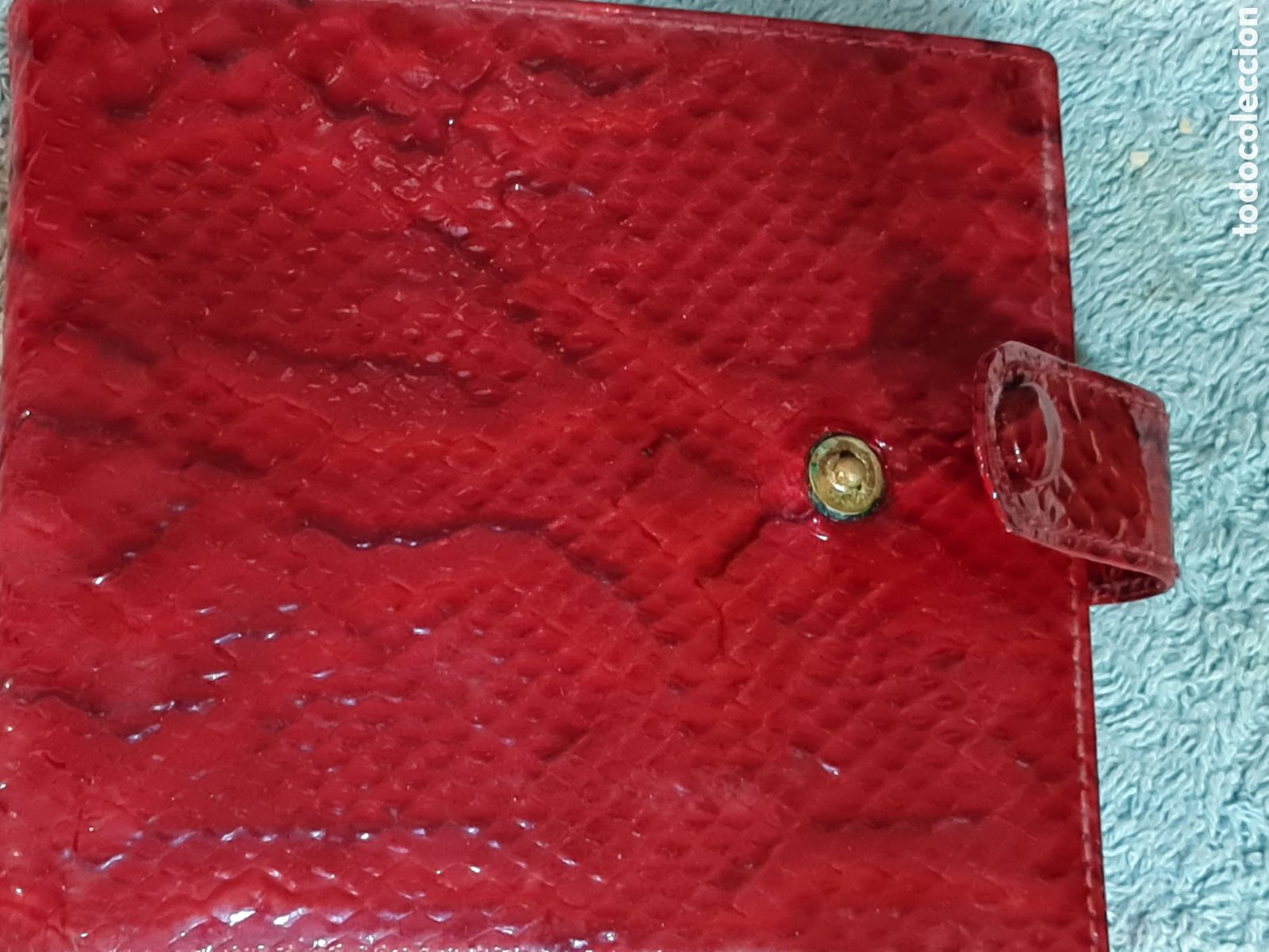 Vintage: Monedero de piel de serpiente vintage - Foto 4
