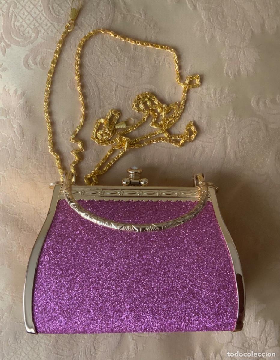 Vintage: MINI BOLSO CLUTCH ROSA TIPO BARBIE - Foto 10