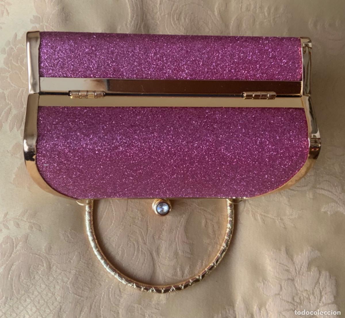 Vintage: MINI BOLSO CLUTCH ROSA TIPO BARBIE - Foto 11