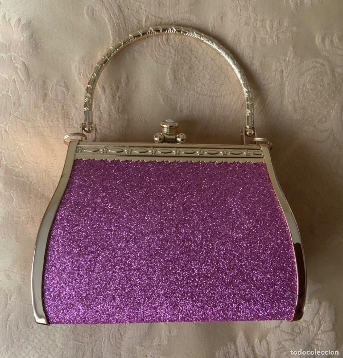 Vintage: MINI BOLSO CLUTCH ROSA TIPO BARBIE - Foto 16