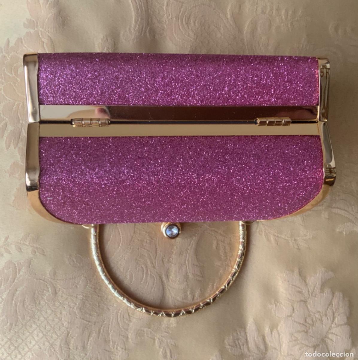 Vintage: MINI BOLSO CLUTCH ROSA TIPO BARBIE - Foto 22