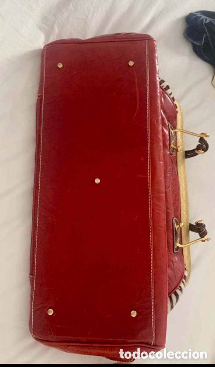 Vintage: Gran bolso Claudina a&ntilde;o 1990 - Foto 15