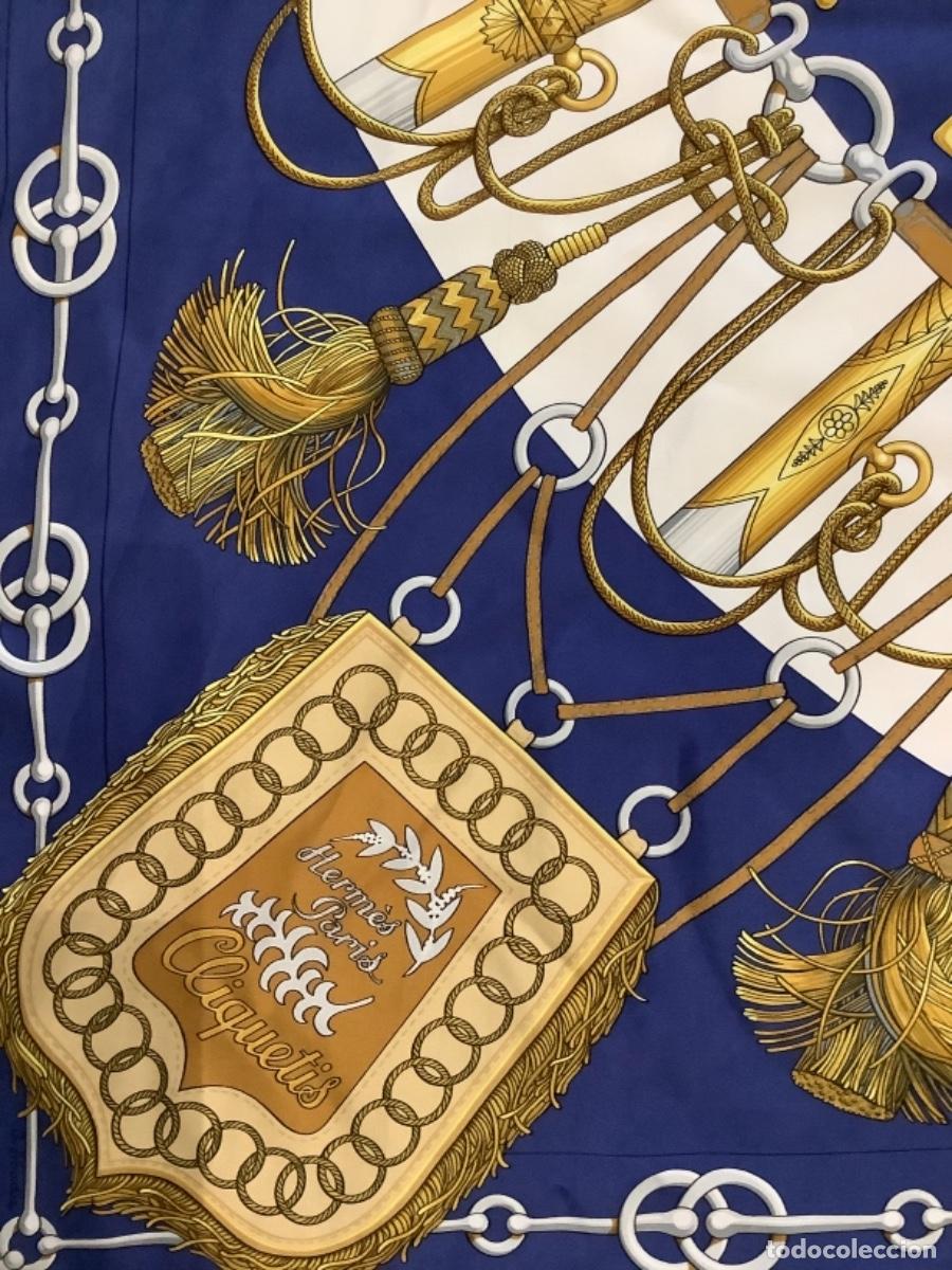 Vintage: Pa&ntilde;uelo Hermes 100% Seda - Foto 3