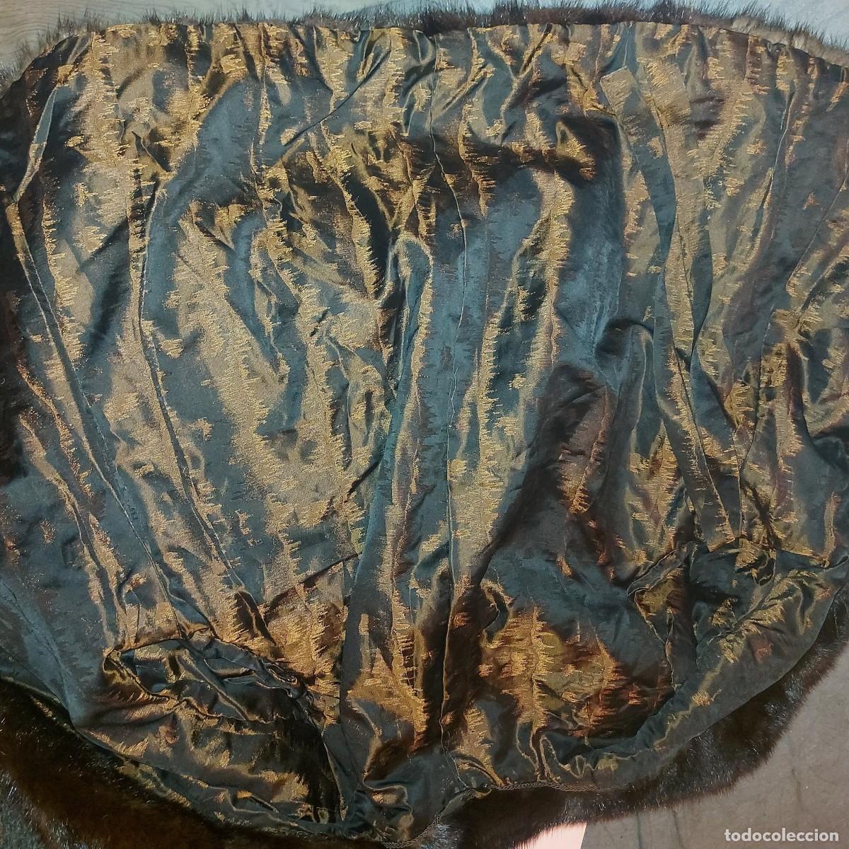 Vintage: Abrigo en piel de vis&oacute;n. Perfecto estado. - Foto 5