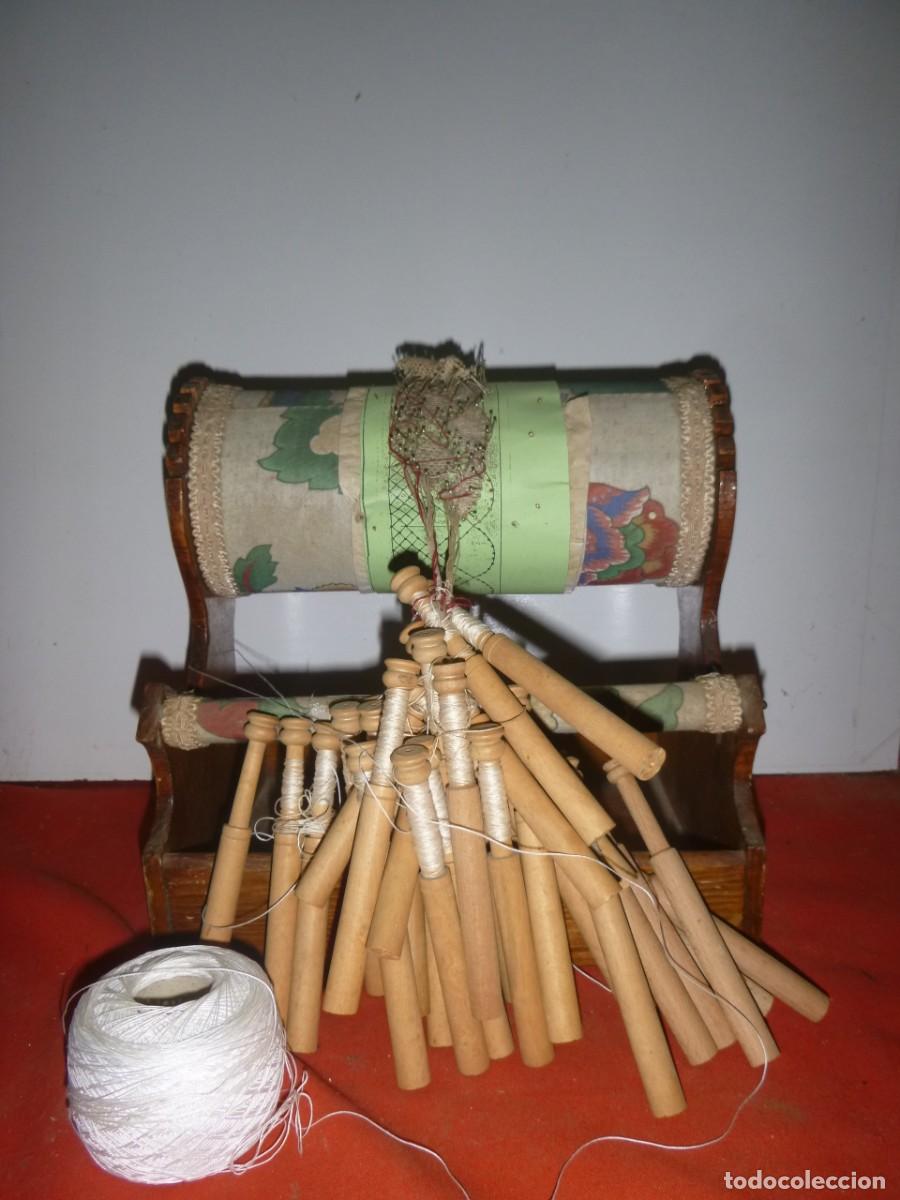 Vintage: MUNDILLO ENCAjE DE BOLILLOS - Foto 1