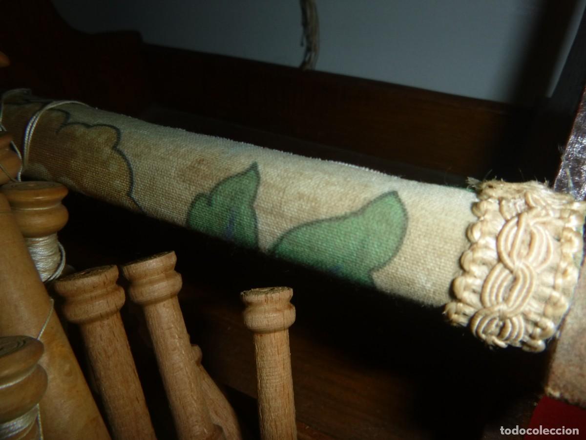 Vintage: MUNDILLO ENCAjE DE BOLILLOS - Foto 7