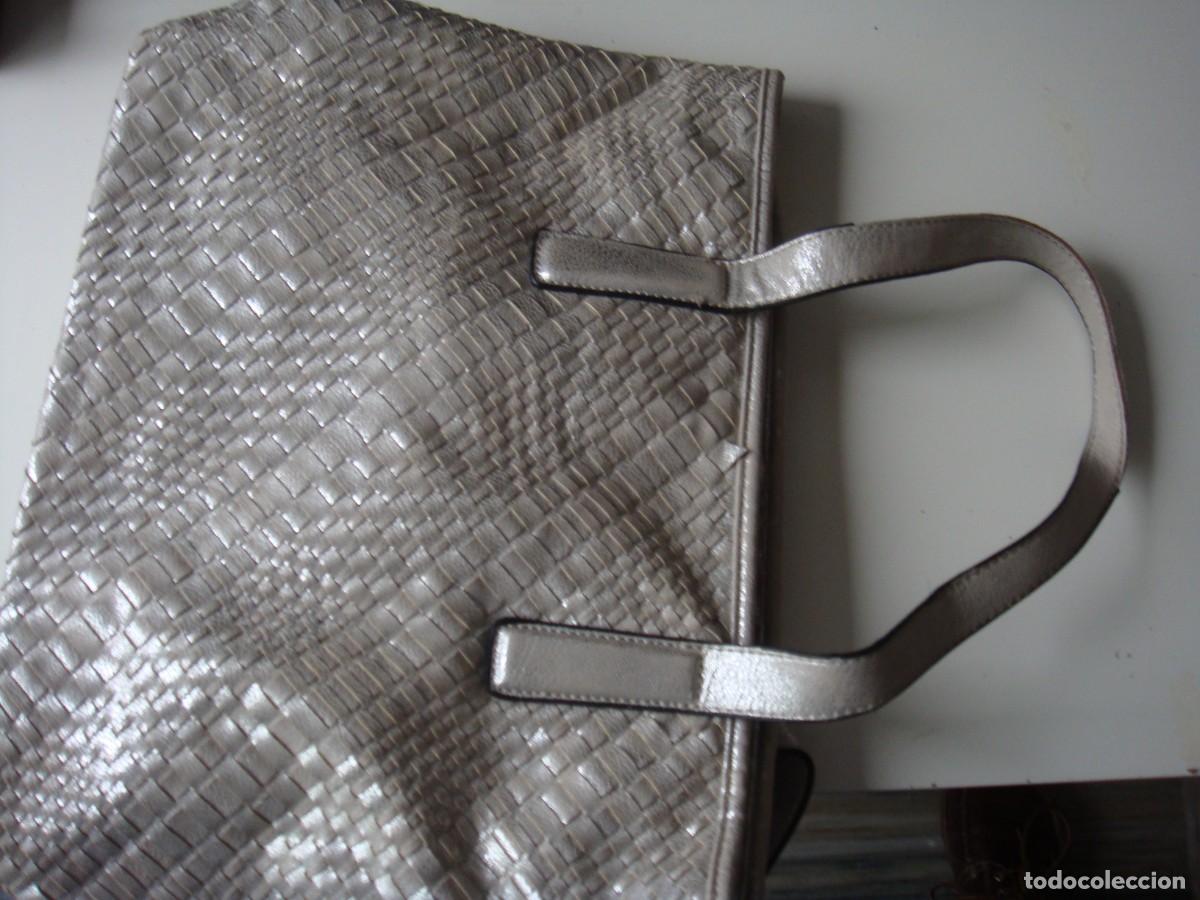 Vintage: BOLSO PLATEADO - Foto 1