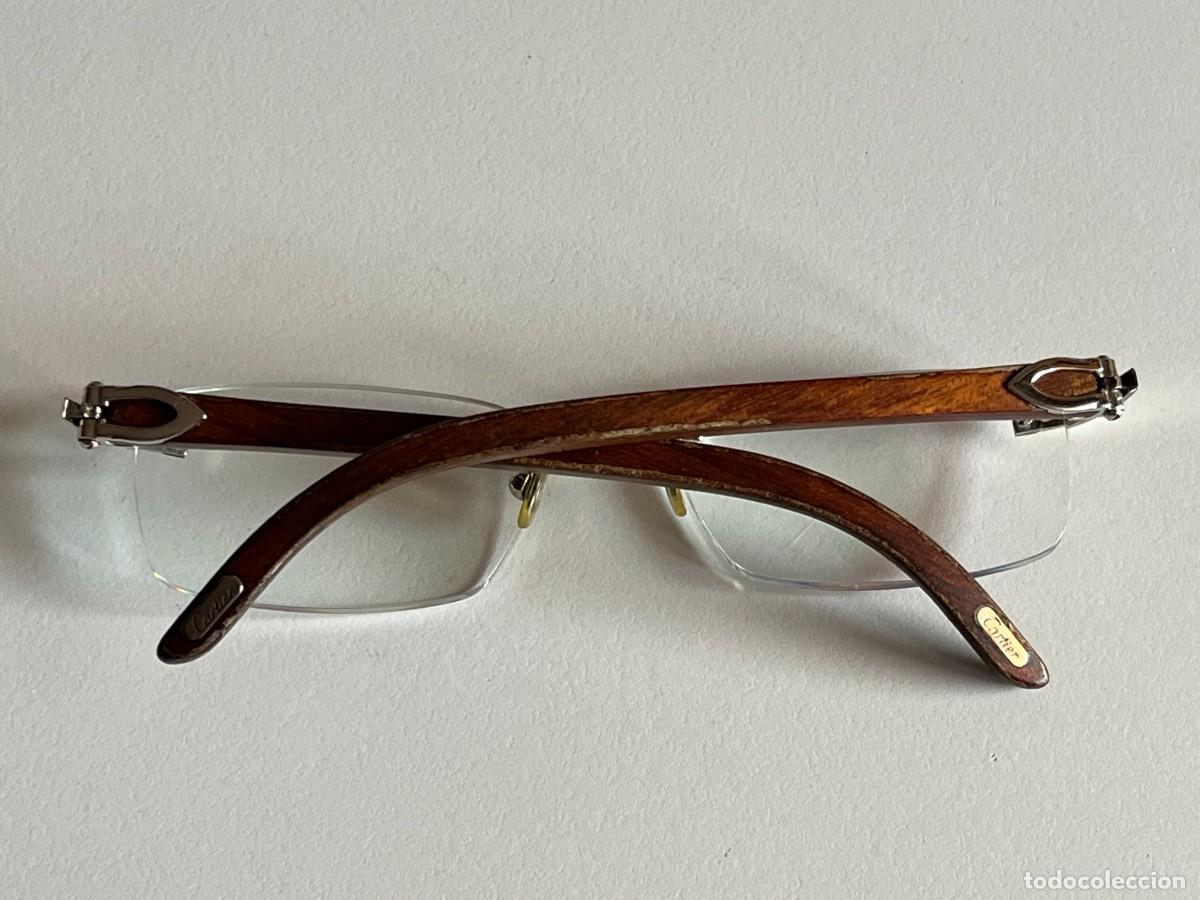 gafas cartier madera y ba o oro Buy Vintage accessories on