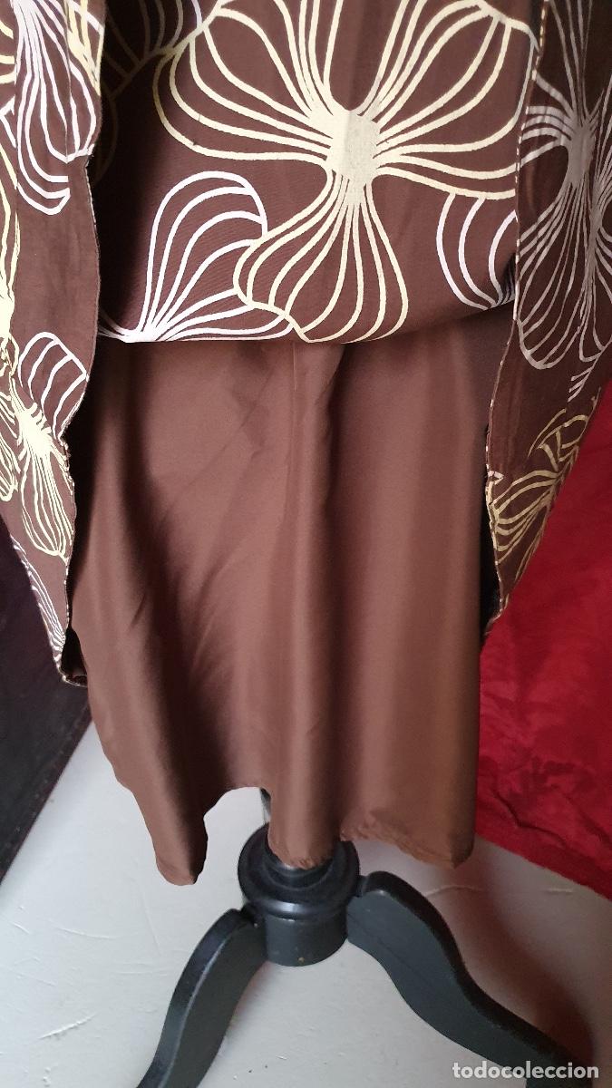 Vintage: Vestido flores geom&eacute;tricas - Foto 5