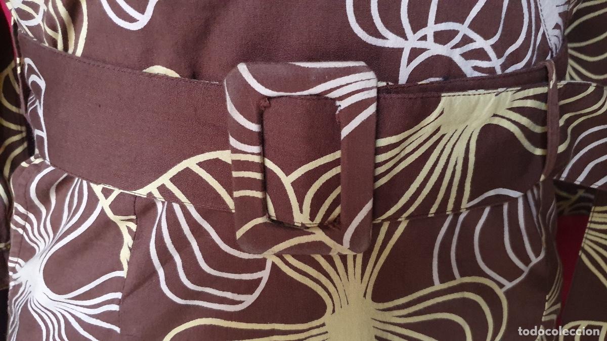 Vintage: Vestido flores geom&eacute;tricas - Foto 6