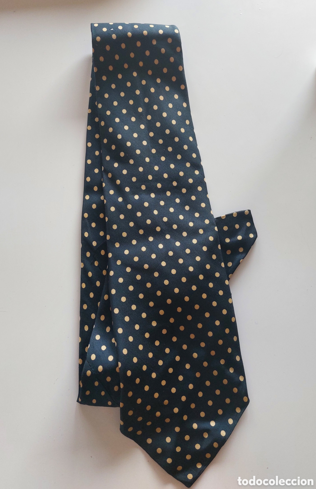 Vintage: Corbata lunares Solvi - Foto 1