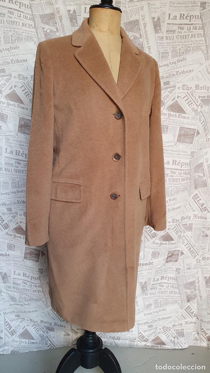 Vintage: Abrigo color camel. - Foto 1