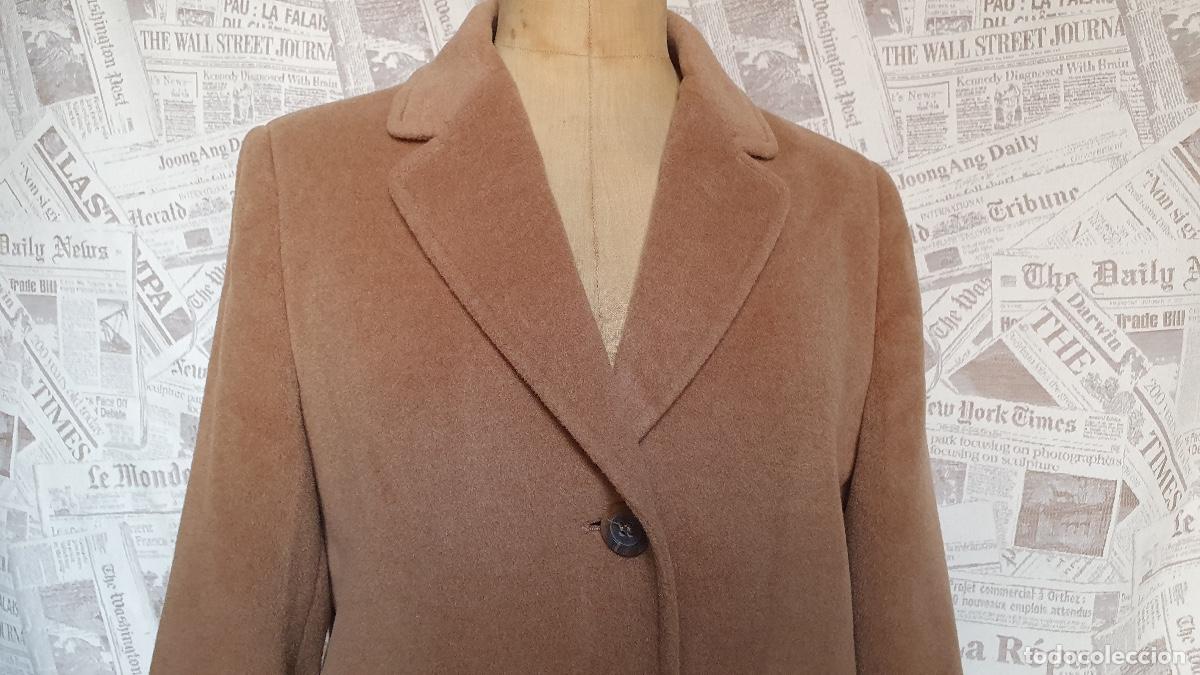 Vintage: Abrigo color camel. - Foto 4