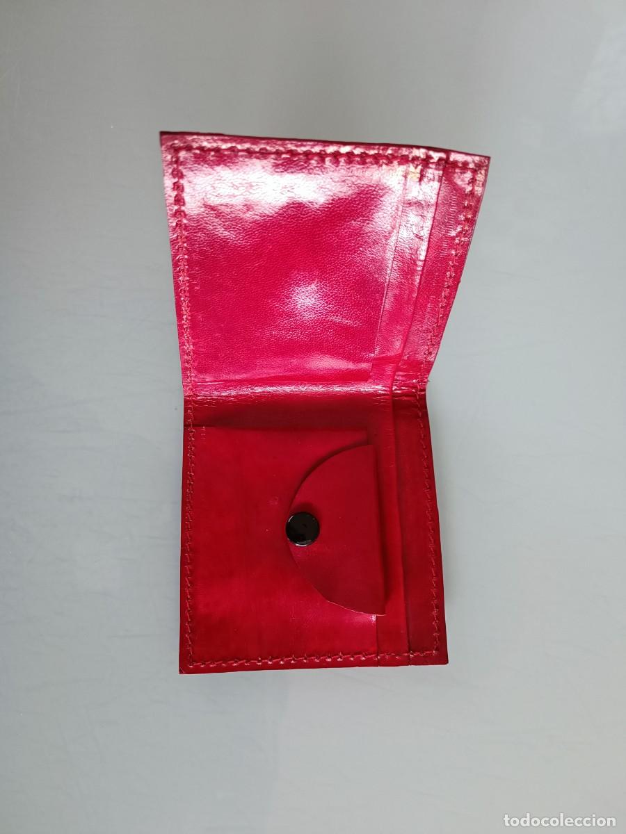 Vintage: Cartera, billetera, monedero de cuero - Foto 3