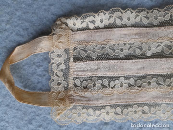 Vintage: Puntilla con Raso. Hecho a Mano. - Foto 2