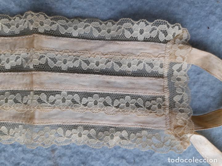 Vintage: Puntilla con Raso. Hecho a Mano. - Foto 3