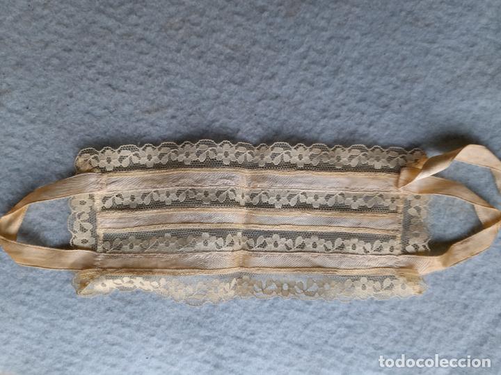 Vintage: Puntilla con Raso. Hecho a Mano. - Foto 4