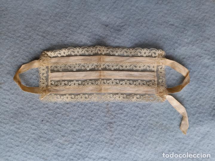 Vintage: Puntilla con Raso. Hecho a Mano. - Foto 1