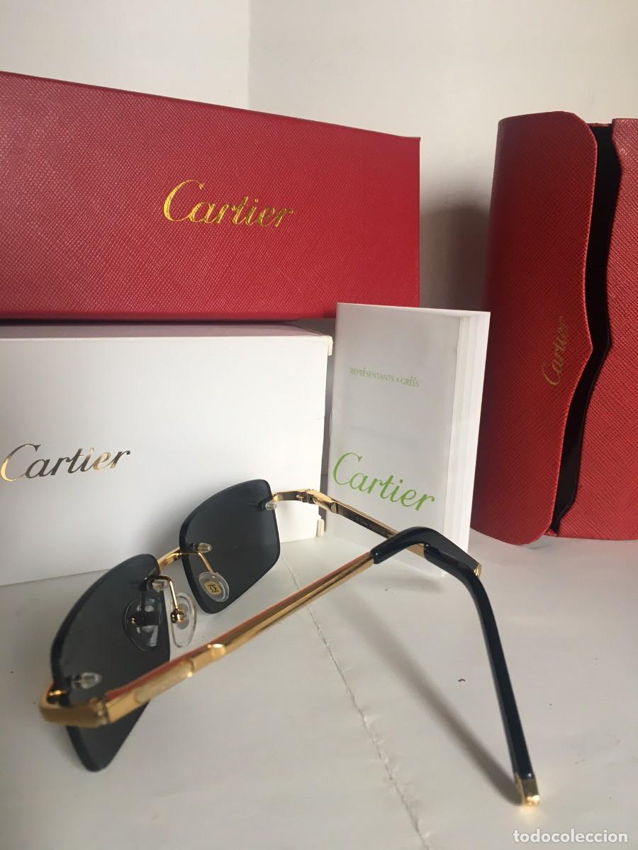 Vintage: GAFAS DE SOL CARTIER NUEVAS - Foto 3