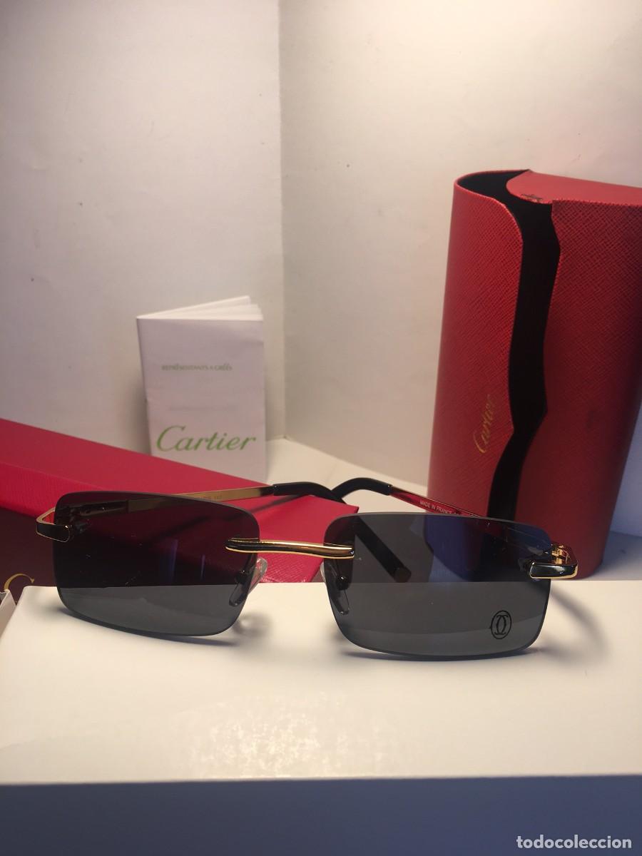 Vintage: GAFAS DE SOL CARTIER NUEVAS - Foto 1