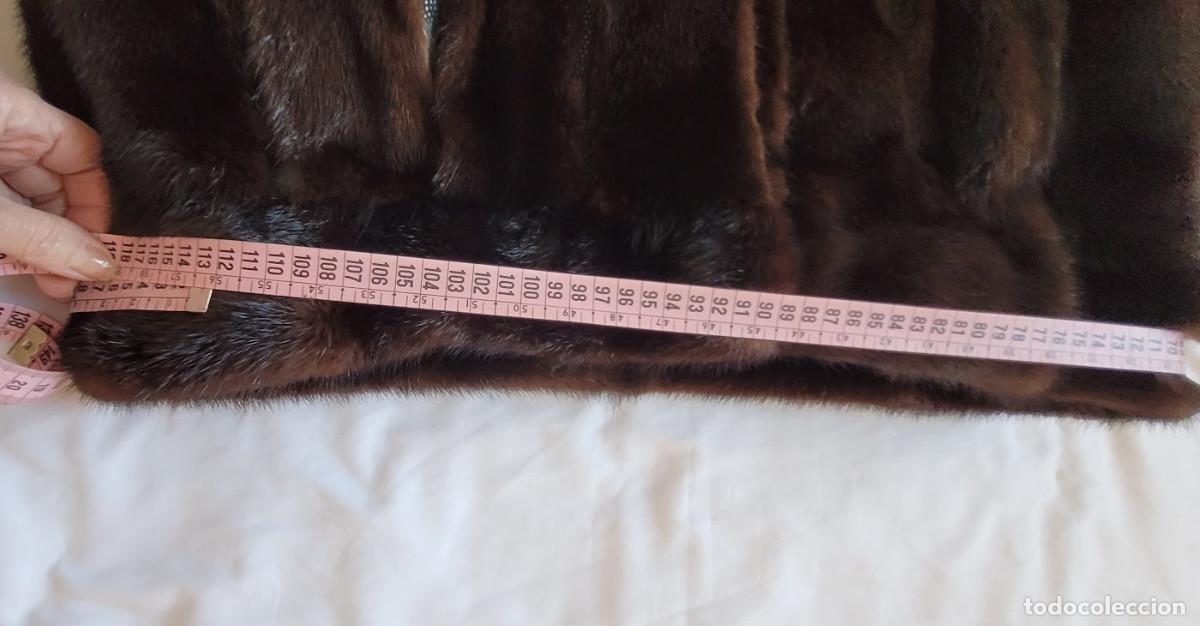 Vintage: Chaquet&oacute;n abrigo de vis&oacute;n natural - Foto 7
