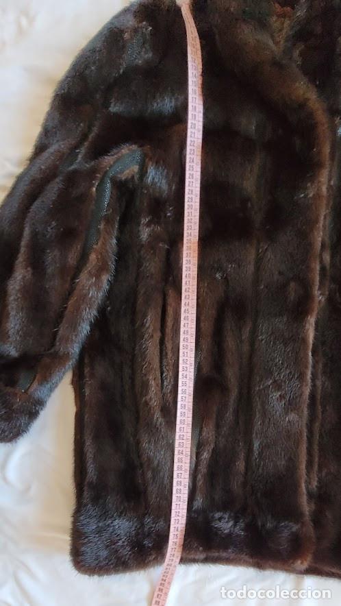 Vintage: Chaquet&oacute;n abrigo de vis&oacute;n natural - Foto 10