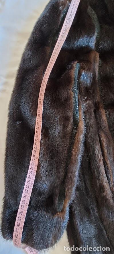 Vintage: Chaquet&oacute;n abrigo de vis&oacute;n natural - Foto 11