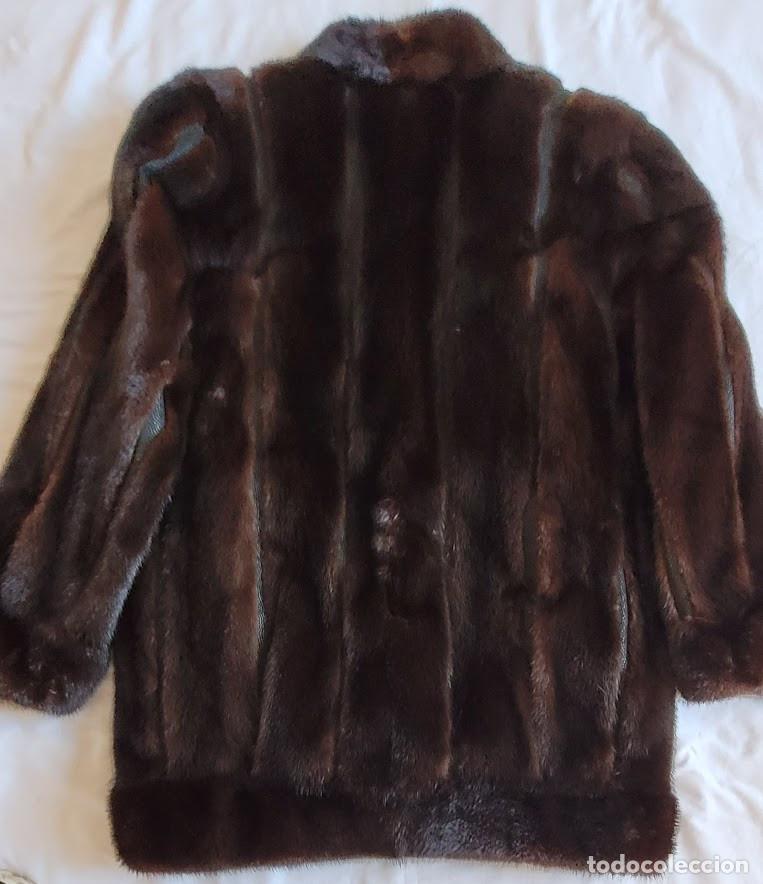 Vintage: Chaquet&oacute;n abrigo de vis&oacute;n natural - Foto 14