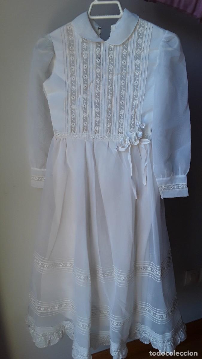 Vintage: TRAJE DE COMUNION NI&Ntilde;A A&Ntilde;OS 80 - Foto 1