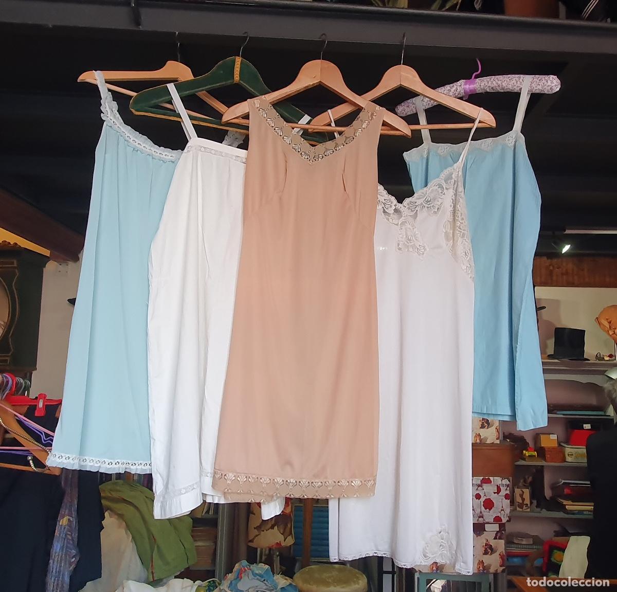 Vintage: Lote de combinaciones y camisones - Foto 1