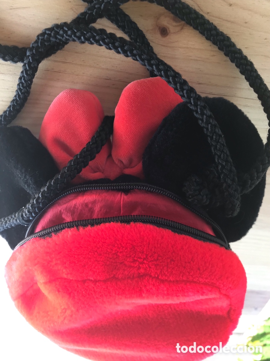 Vintage: Bolso de peluche Minnie - Foto 3