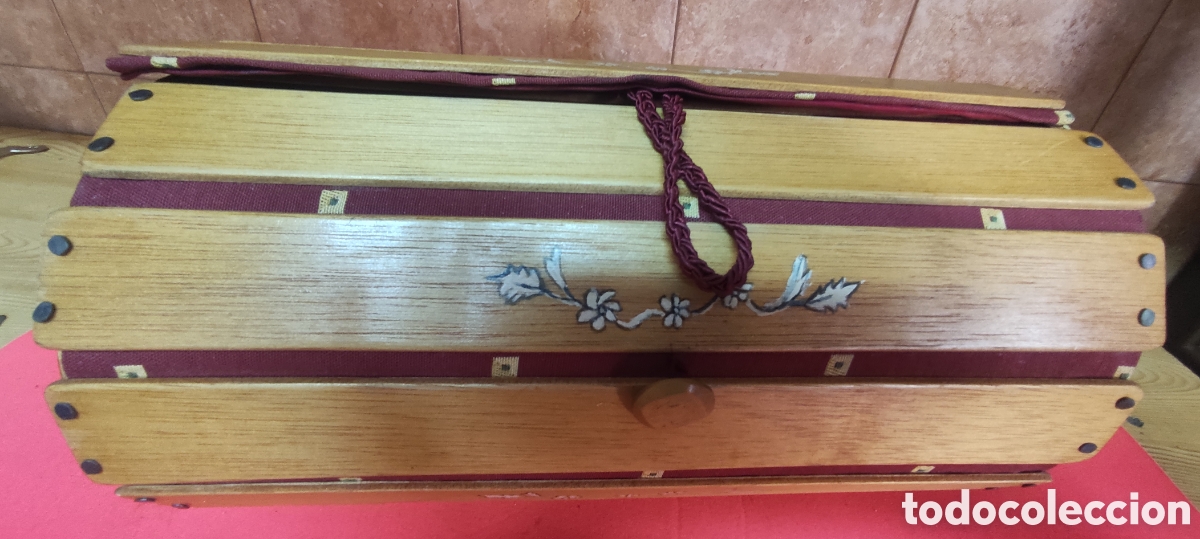 Vintage: Bolso de madera - Foto 2