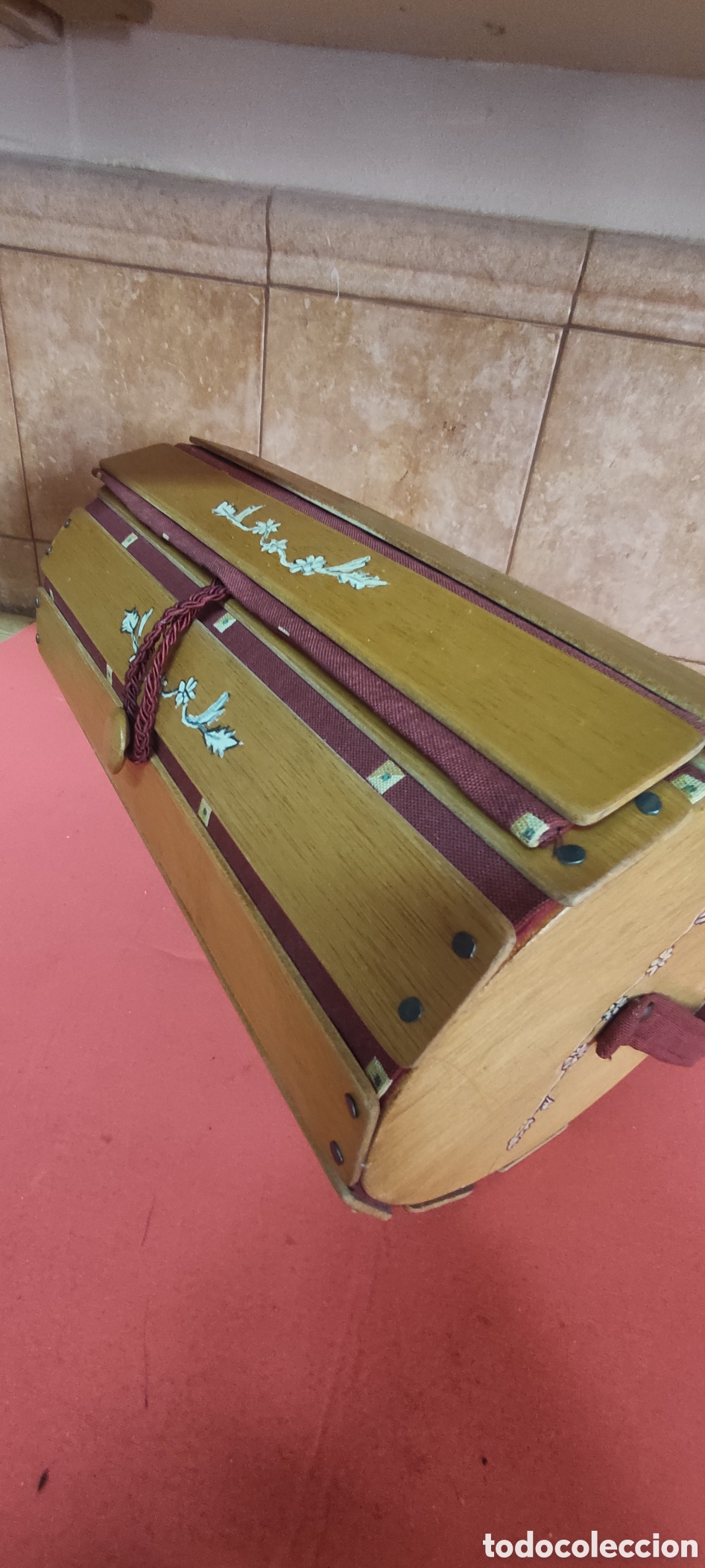 Vintage: Bolso de madera - Foto 3