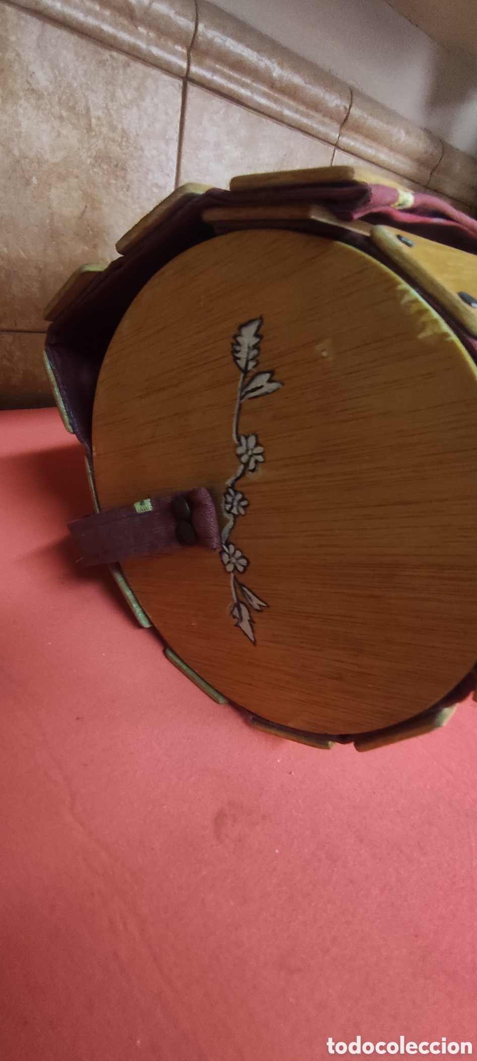 Vintage: Bolso de madera - Foto 4