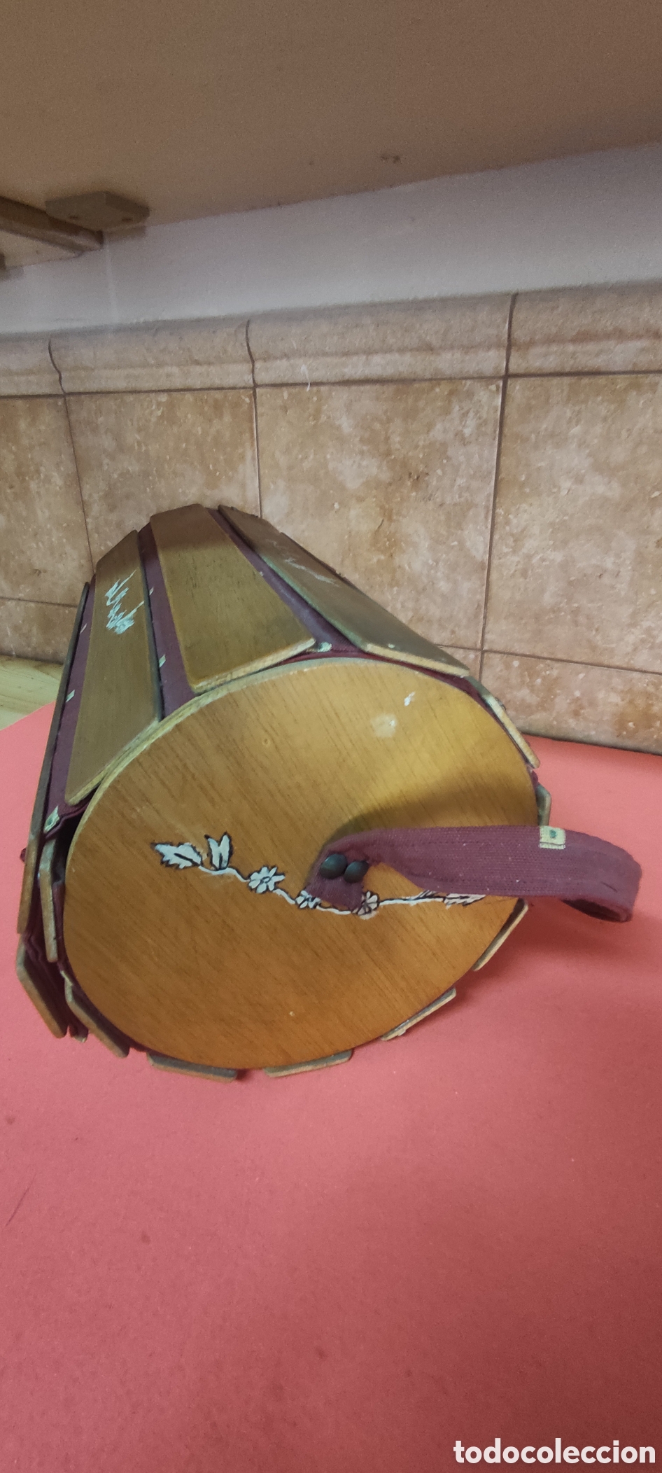Vintage: Bolso de madera - Foto 5