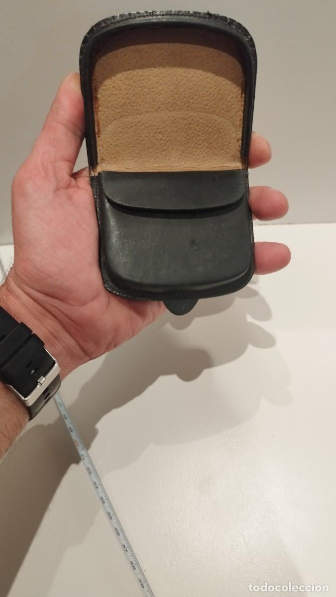 Vintage: Antiguo monedero de piel - Foto 1