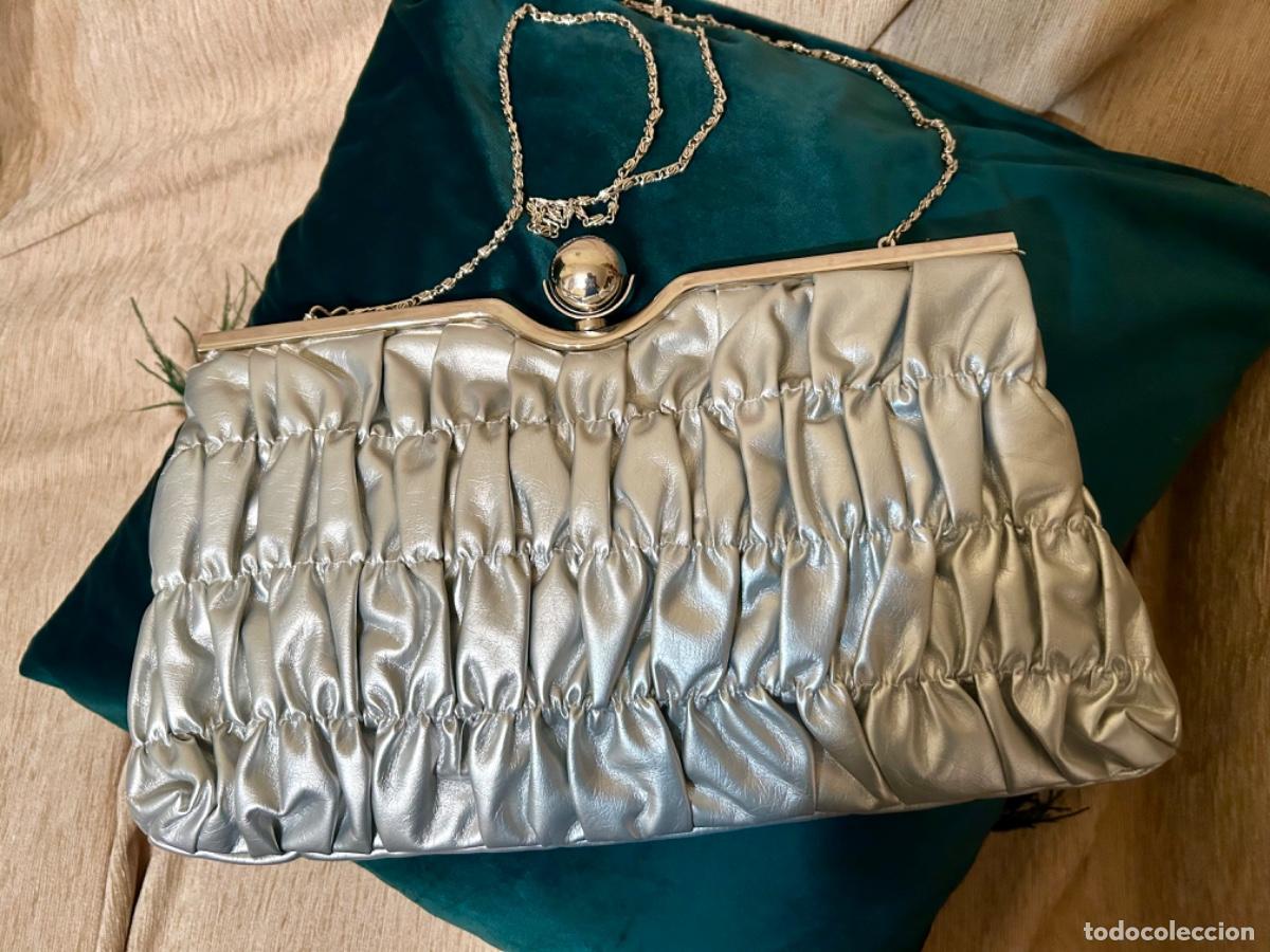 Vintage: Cartera bolso plata - Foto 1