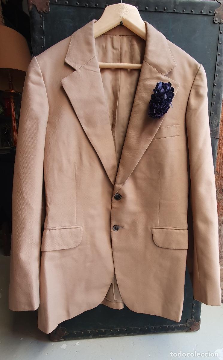 Vintage: Chaqueta beige unisex - Foto 1