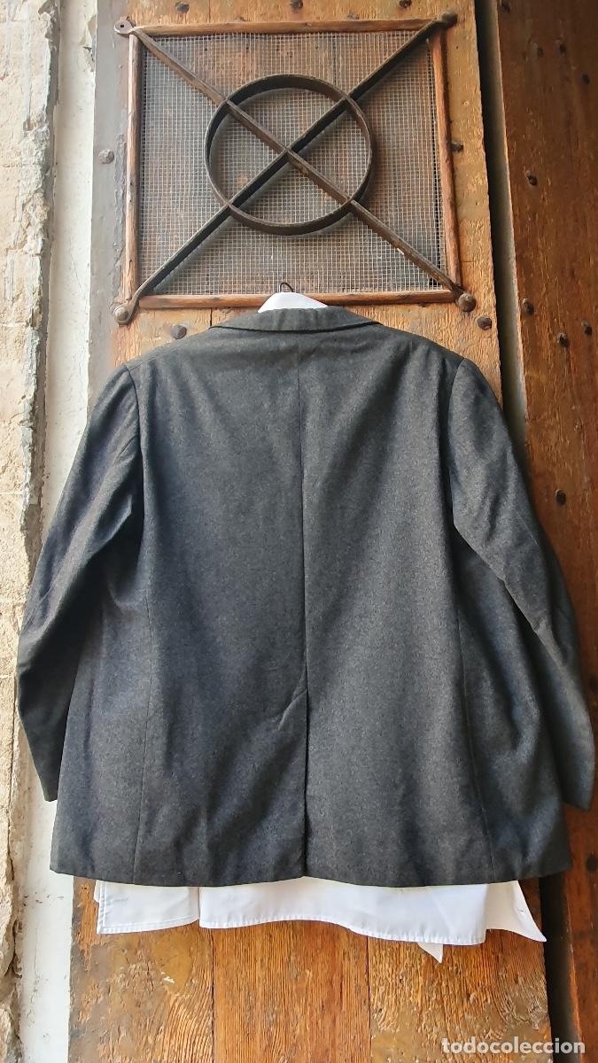 Vintage: Chaqueta gris marengo Unisex - Foto 2