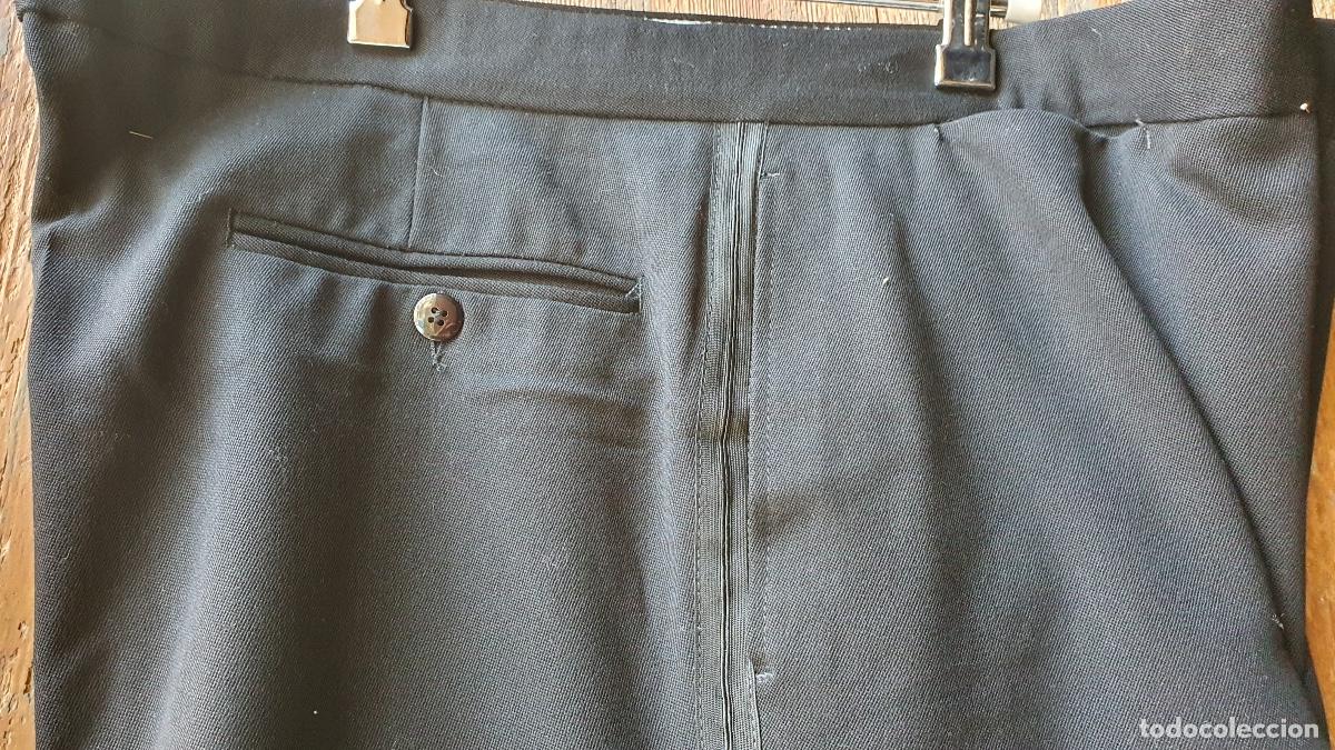 Vintage: Pantalon negro con raya lateral smoking - Foto 2